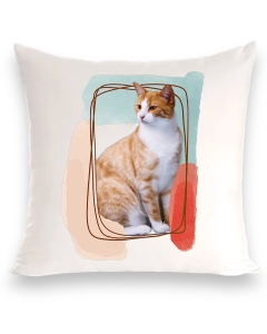 Personalizowany Prezent Poduszka z Twoim Pupilem /  Pastele