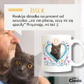 Opinia 5 gwiazdek Kubek prezentowy Laurka