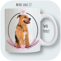 Kubek personalizowany serce 22