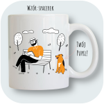 Personalizowany Kubek ze zdjęciem Twojego Pupila / Spacerek