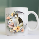 Personalizowany Kubek ze zdjęciem Twojego Pupila / Księżycowa Margaretka