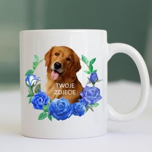 Personalizowany Kubek ze zdjęciem Twojego Pupila / Róża 4