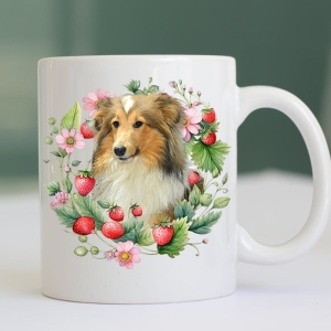 Personalizowany Kubek ze zdjęciem Twojego Pupila / Truskawki 2