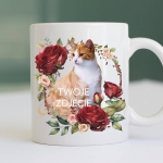 Personalizowany Kubek ze zdjęciem Twojego Pupila / Róża 2