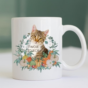 Personalizowany Kubek ze zdjęciem Twojego Pupila / Jesień 1