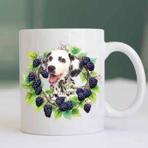 Personalizowany Kubek ze zdjęciem Twojego Pupila /Jeżyny 2
