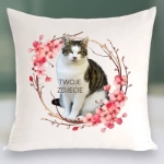 Personalizowany Prezent Poduszka z Twoim Pupilem /  Wiosna 1