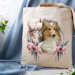 Personalizacja eko Torba  ze zdjęciem Twojego Pupila /   Boho 2