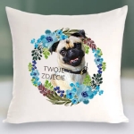 Personalizowany Prezent Poduszka z Twoim Pupilem /  Wiosna 2