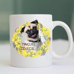 Personalizowany Kubek ze zdjęciem Twojego Pupila / Wiosna 4
