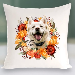 Personalizowany Prezent Poduszka  z  Twoim Pupilem / Jesień 5