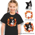 Koszulka z Twoim Pupilem Personalizacja / Biała / Czarna / Dziecięca Unisex  /   Jesień 6