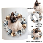 Personalizowany Kubek ze zdjęciem Twojego Pupila / Halloween 5
