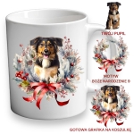 Personalizowany Kubek ze zdjęciem Twojego Pupila / Boże Narodzenie 9