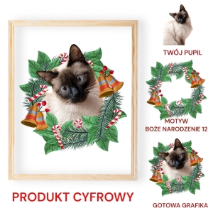 Boże Narodzenie 12 Grafika Cyfrowa           