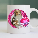 Personalizowany Kubek ze zdjęciem Twojego Pupila / Serce 9