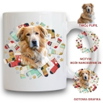 Personalizowany Kubek ze zdjęciem Twojego Pupila / Boże Narodzenie  26