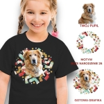 Koszulka z Twoim Pupilem Personalizacja / Biała / Czarna / Dziecięca Unisex  /    Boże Narodzenie  26