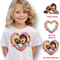 Koszulka personalizowana serce 21