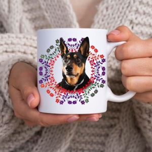 Personalizowany Kubek ze zdjęciem Twojego Pupila / Ludowy